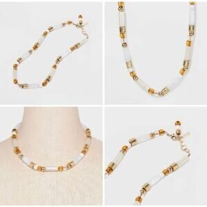 SUGARFIX by BaubleBar Beaded Statement Necklace NWT‎